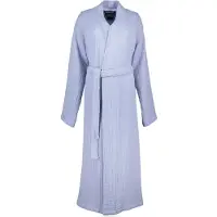Cawö Bademantel 838 Kimono Damen Pastel Blue-S/M