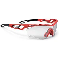 Rudy project Tralyx Fire Red Gloss ImpactX 2 Schwarz Photochrome Sonnenbrille