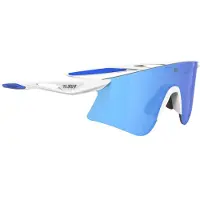 Rudy project SP883958 ASTRAL Unisex-Sonnenbrille Randlos Monoscheibe Kunststoff-Gestell, weiß