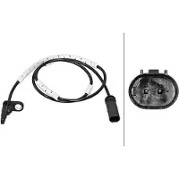 Hella Sensor Raddrehzahl 2-polig Hallsensor 785 mm Kabel für u.a. BMW 4er