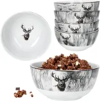 MamboCat 6x Alois Müsli-Schale Ø14,2cm 480ml Porzellan 6 Personen Dessert-Schüssel Bowl