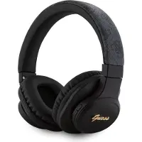 GUESS , Bluetooth 5.3 Kopfhörer Stereo mit 4G-Triangle-Muster, Schwarz