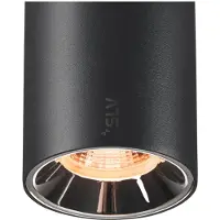 SLV 1006707 NUMINOS S 48V TRACK, DALI, Spot, schwarz / chrom, 16 W, 960 lm, 2700 K, CRI 90, 20°