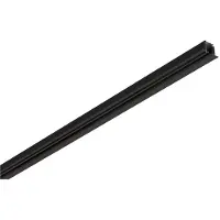 SLV 1006513 S-TRACK 3-Phasen-Einbauschiene, DALI, PHASE, 2 m, schwarz
