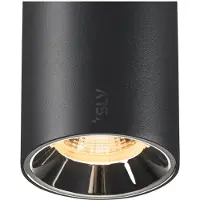 SLV BIG WHITE NUMINOS S 48 V TRACK DALI, Pendelleuchte, schwarz/chrom, 16 W, 1050 lm, 3000 K, CRI 90, 20° 1006833