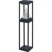 Ledvance 4058075763746, Außensockel-/Pfostenbeleuchtung, Schwarz, Aluminium, Polycarbonat (PC), IP44, Garten, III