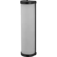 Ledvance BATHROOM CLASSIC CYLINDER Badezimmer-Wandleuchte 320mm, schwarz, E14-Sockel, kann mit smarter Lampe bestückt werden, hochwertige Verarbeitung, Zylinderform, IP44 Schutzklasse