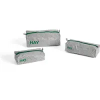 HAY - Candy Mono Waschtasche Box - 3er-Set (Grau)