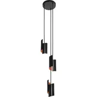 Ledvance Smart+ Twist, Intelligente Hängeleuchte, WLAN, Schwarz, Metall, Stahl, 3000 K, 6500 K