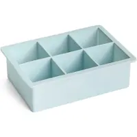 HAY Eiswürfelform Ice Cube Tray-6 Cubes XX-Large-Ice blue