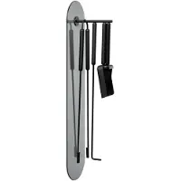 Blomus - Ashi Kaminbesteck Wand Mounted 5 pcs. Black