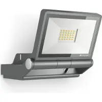 Steinel XLED Pro One, Wandbeleuchtung für den Außenbereich, Silber, Kunststoff, IP44, Eingang, Garage, Garten, Pfad, II