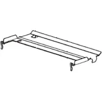 Zebra 220 Upper media guide plate