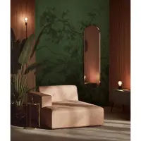 Kek Amsterdam Farbverlaufsblumentapete FU-035 - 389,6x280cm grün