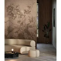 Kek Amsterdam Farbverlaufsblumentapete FU-032 - 389,6 x 280 cm, hautfarben