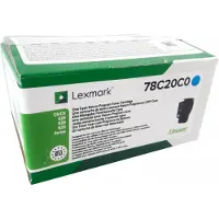 Lexmark 782C (78C20C0) - Cyan - Toner