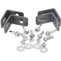 Alberts Zaunsystem Madrid Befestigungs-Set-anthrazit metallic