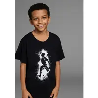 Kidsworld T-Shirt "Mit lässigem FUSSBALLER - Druck" Kurzarm, Basic-Passform, mit stylischem Druck, Rundhalsausschnitt