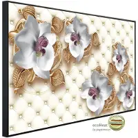 Papermoon Infrarotheizung »EcoHeat - Muster mit Blumen«, Matt-Effekt - bunt