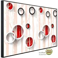 Papermoon Infrarotheizung »EcoHeat - Muster mit Wald«, Matt-Effekt - bunt