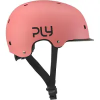 Ply Helmets Fahrradhelm von Roces schlicht rosa 48-54 cm
