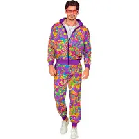 Finidi Hippie Flower Power Trainingsanzug