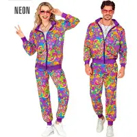 Finidi Hippie Flower Power Trainingsanzug