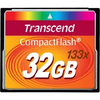 Transcend Compact Flash 32GB 133x