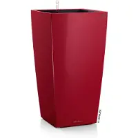 Lechuza 'Cubico 22', scarlet-rot, ca. 22 x 22 x H 41 cm
