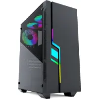 Gembird Fornax 2000 Rgb Crystal Pc-tower-gehäuse