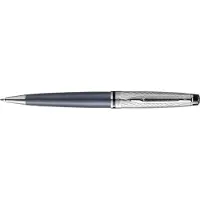 Waterman Kugelschreiber Expert DeLuxe Grau C.C. (M-blau)