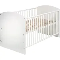 Schardt Kombi-Kinderbett 70x140 cm Classic White inklusive Umbaukit