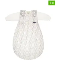 Alvi BABY-MÄXCHEN 3-tlg. Ganzjahresschlafsack 2.5 TOG, beige, 50