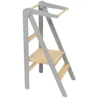 LEG & GO Lernturm faltbar, grau