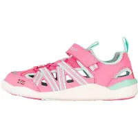 TROLLKIDS Barfuß-Halbsandalen "Saltfjord" in Rosa/ Hellblau - 41