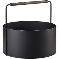 Blomus - Ashi Brennholz Korb L Braun Eiche