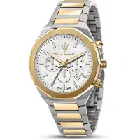 Maserati R8873642009 Herrenuhr Stile Chronograph Bicolor