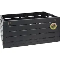 Mojawo Klappbox stapelbar 32 L Transportbox 48X35X24CM Einkaufskiste klappbar