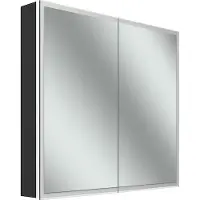 Schneider GLOW D2W Spiegelschrank, 2 Türen 40/40cm, 813x136x736mm, rundum Beleuchtung, Dim2Warm, 218.080.02.44