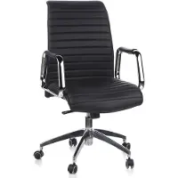 Hjh OFFICE ASPERA 10 - Profi Chefsessel Schwarz