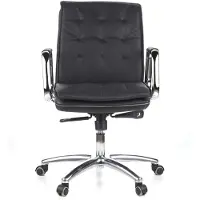 Hjh OFFICE VILLA 10 - Profi Chefsessel Schwarz