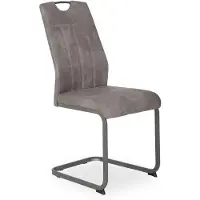 Hela Freischwinger HARPER HANAU BHT 44x98x61 cm Polsterstuhl
