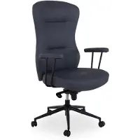 Duo Collection Chefsessel Rhin , blau , Maße (cm): B: 72 H: 118 T: 72.0