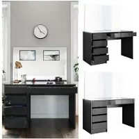 Vicco Schminktisch Sherry Anthrazit 120 cm, Model 36885