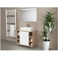 Vicco Waschbeckenunterschrank Fynn Sonoma 60 x 54 cm, Model 22836