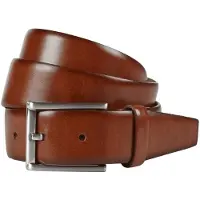 MONTI Synthetikgürtel , Herren, Gr. 95, braun (hellbraun), Materialmix, unifarben, festlich, Gürtel Synthetikgürtel, Klassisch-Business, kürzbar, bis Gr. 150 cm