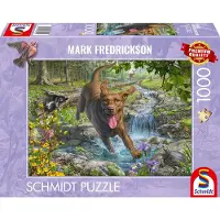 Schmidt Spiele 58559 Mark Fredrickson Labrador Puzzle, 1.000 Teile, 1000 Stück(e), 12 Jahr(e)