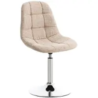CLP Stuhl Emil Stoff drehbar creme