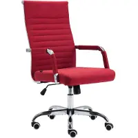 CLP Ergonomischer Bürostuhl Amadora I Höhenverstellbar, 360 Grad Drehstuhl I Kunstleder Oder Stoff Bezug I Langlebig, 120 kg Belastbar