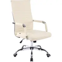 CLP Ergonomischer Bürostuhl Amadora I Höhenverstellbar, 360 Grad Drehstuhl I Kunstleder Oder Stoff Bezug I Langlebig, 120 kg Belastbar
